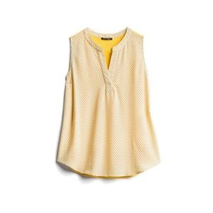 Fayette Mixed Material Blouse